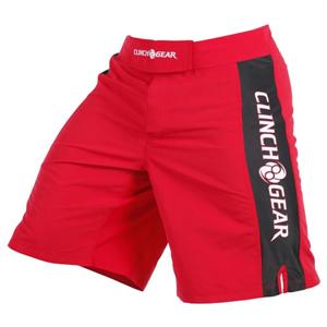 Clinch Gear Pro Series Shorts - Red/Black/White